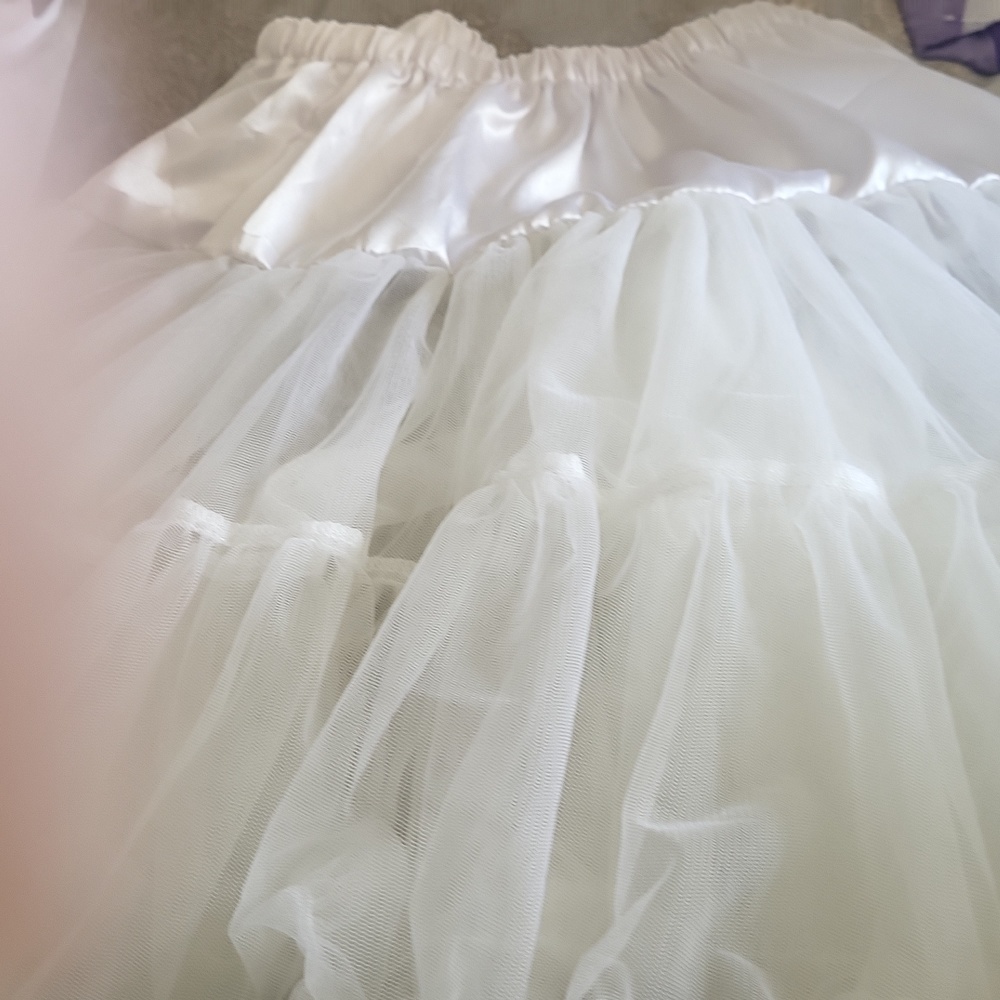 white petticoat
